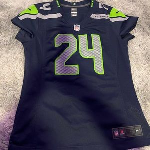 Seattle Seahawks Marshawn Lynch Jeresy Size Medium